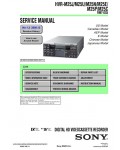Сервисная инструкция Sony HVR-M25