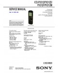 Сервисная инструкция SONY ICD-PX312