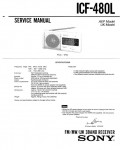 Сервисная инструкция Sony ICF-480L