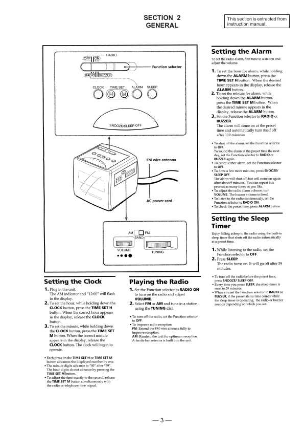 Сервисная инструкция Sony ICF-C135
