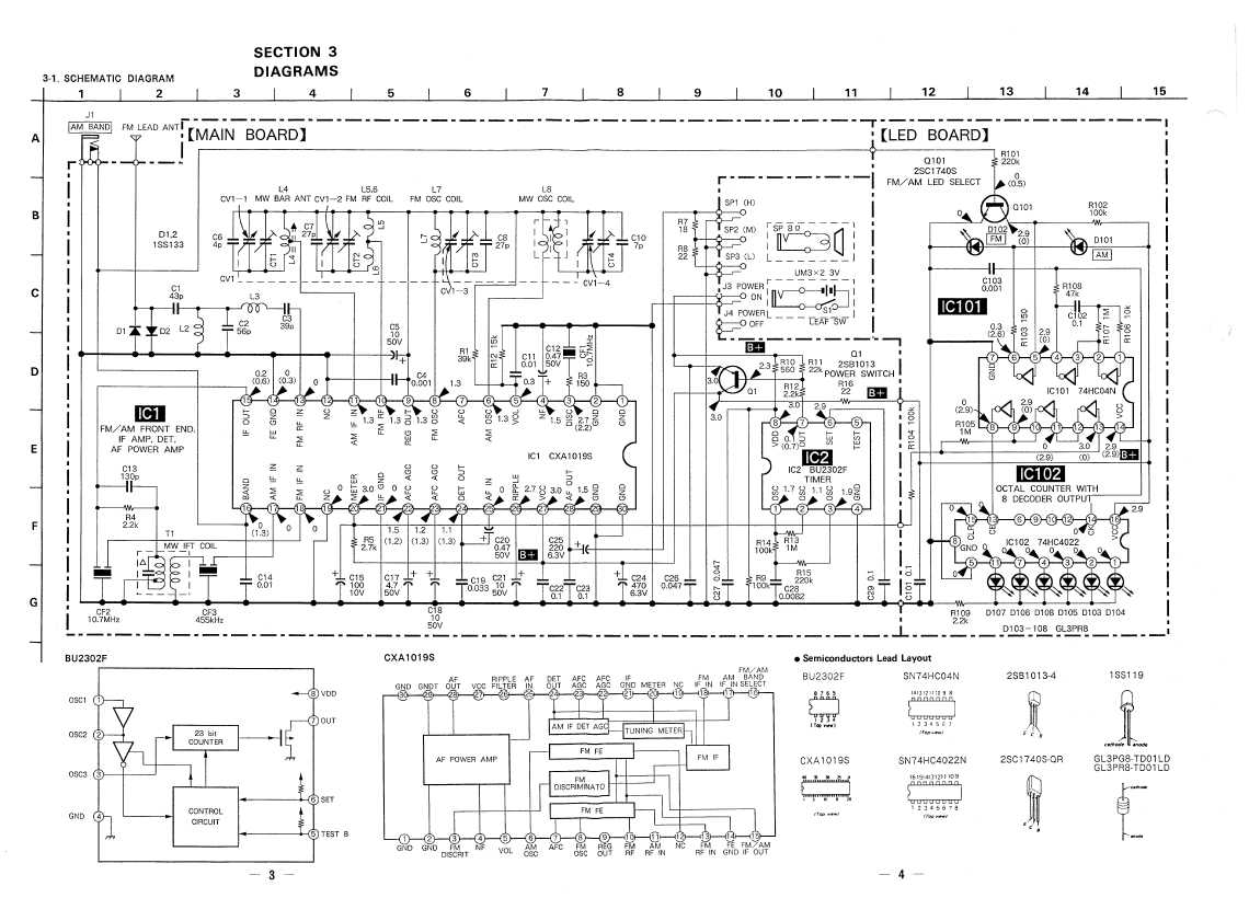 Сервисная инструкция Sony ICF-K7000