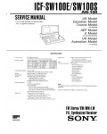 Сервисная инструкция Sony ICF-SW100