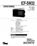Сервисная инструкция Sony ICF-SW22