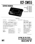 Сервисная инструкция Sony ICF-SW55