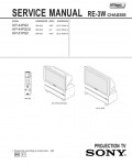 Сервисная инструкция Sony KP-44PS2, RE-3W