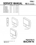 Сервисная инструкция Sony KP-48PS1, KP-53PS1, KP-61PS1 (RE-3 chassis)