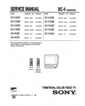 Сервисная инструкция Sony KV-14V5K, KV-14V6