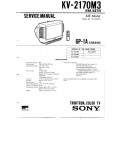 Сервисная инструкция Sony KV-2170M3, GP-1A
