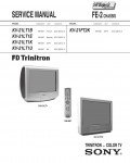 Сервисная инструкция Sony KV-21FT2K, KV-21LT1 (FE-2 chassis)