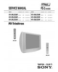 Сервисная инструкция Sony KV-29LS30 (FE-2 chassis)
