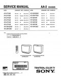 Сервисная инструкция Sony KV-29V20M, KV-29V35C, KV-29V65M, KV-29V75M, KV-32V25, KV-34V35C, AA-2