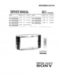 Сервисная инструкция Sony KV-32WS3R
