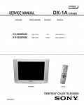 Сервисная инструкция Sony KV-32XBR450, DX-1A шасси