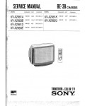 Сервисная инструкция Sony KV-X2981K, KV-X2983B, BE-3B chassis