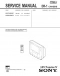 Сервисная инструкция Sony KWP-65HD1 (DR-1 chassis)