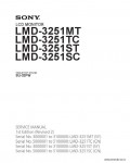 Сервисная инструкция SONY LMD-3251MT