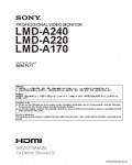 Сервисная инструкция SONY LMD-A240, 1st-edition, REV.3