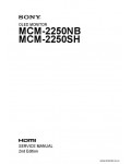 Сервисная инструкция SONY MCM-2250NB, 2ND, ED, REV.2