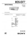 Сервисная инструкция Sony MDS-EX77