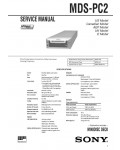 Сервисная инструкция Sony MDS-PC2