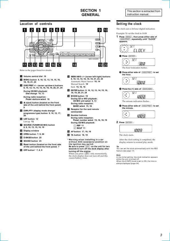 Сервисная инструкция Sony MDX-C6500RV