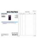 Сервисная инструкция Sony MHS-PM5, MHS-PM5K