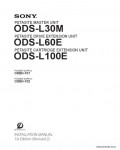Сервисная инструкция SONY ODS-L30,60,100