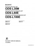 Сервисная инструкция SONY ODS-L30M, FSM., 1st-edition