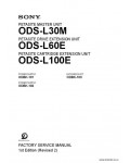 Сервисная инструкция SONY ODS-L30M, FSM., 1st-edition, R2