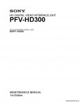 Сервисная инструкция SONY PFV-HD300, MM