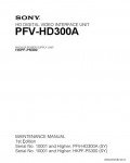 Сервисная инструкция SONY PFV-HD300A, MM