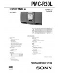 Сервисная инструкция Sony PMC-R30L