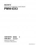 Сервисная инструкция SONY PMW-EX3, 1st-edition, REV.2