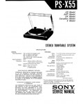 Сервисная инструкция Sony PS-X55