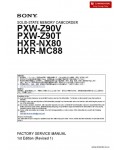 Сервисная инструкция SONY PXW-Z90V, FSM, REV.1