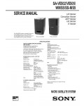 Сервисная инструкция Sony SA-VE502