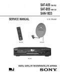 Сервисная инструкция Sony SAT-A55, SAT-B55, SAN-18D3