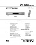 Сервисная инструкция Sony SAT-HD100
