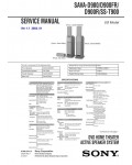 Сервисная инструкция Sony SAVA-D900
