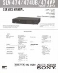 Сервисная инструкция Sony SLV-474 UB VP