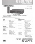 Сервисная инструкция Sony SLV-656, SLV-656VP