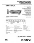Сервисная инструкция Sony SLV-CA30, SLV-GA35, SLV-GA55, SLV-GA65, SLV-GF85, SLV-SA33, SLV-SP70, SLV-SP100