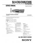 Сервисная инструкция Sony SLV-EX5, SLV-EX8S, SLV-EX9S
