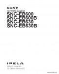 Сервисная инструкция SONY SNC-EB600
