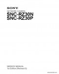 Сервисная инструкция SONY SNC-RZ30N