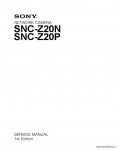 Сервисная инструкция SONY SNC-Z20N
