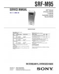 Сервисная инструкция Sony SRF-M95