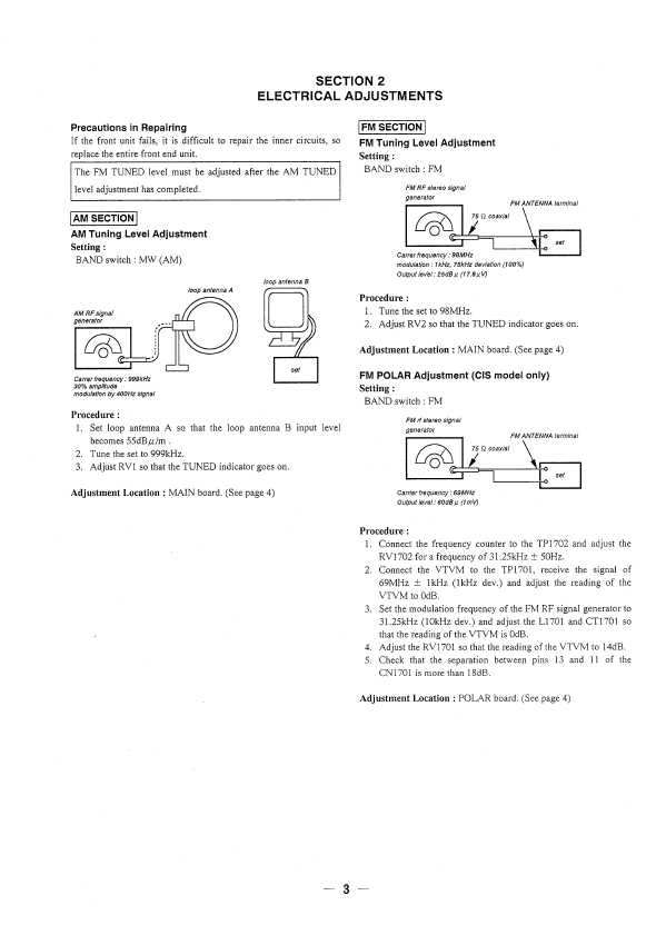 Сервисная инструкция Sony ST-EX10