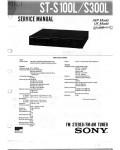 Сервисная инструкция Sony ST-S100L, ST-S300L