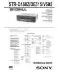 Сервисная инструкция Sony STR-D460Z, STR-DE515, STR-V505